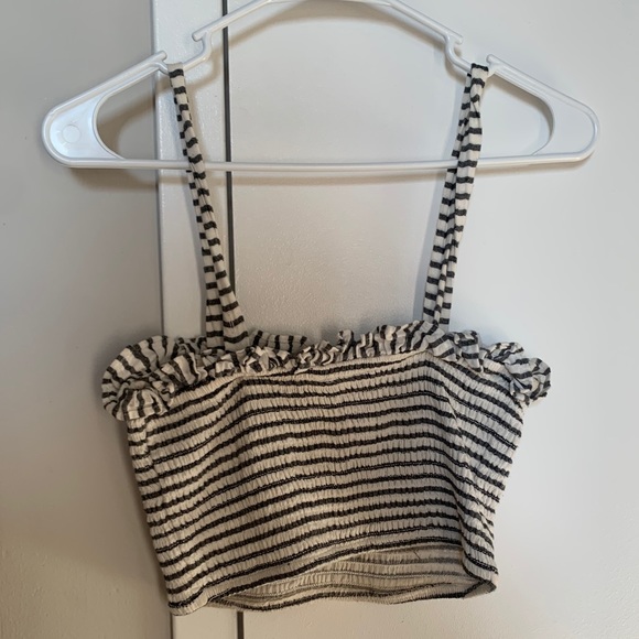 Striped crop top - Picture 2 of 2